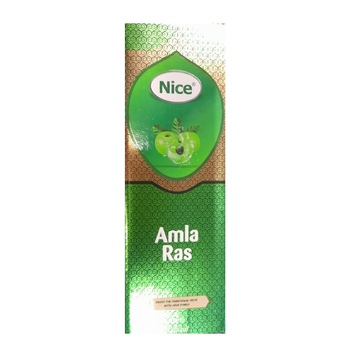 Schöner ayurvedischer Amla RasS-Flüssigsaft, vor Gebrauch gut schütteln, 500 ml