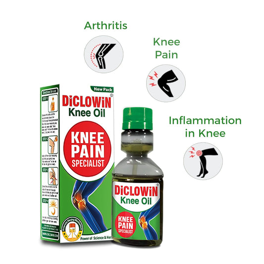 Wings Diclowin Knee Oil 60ml