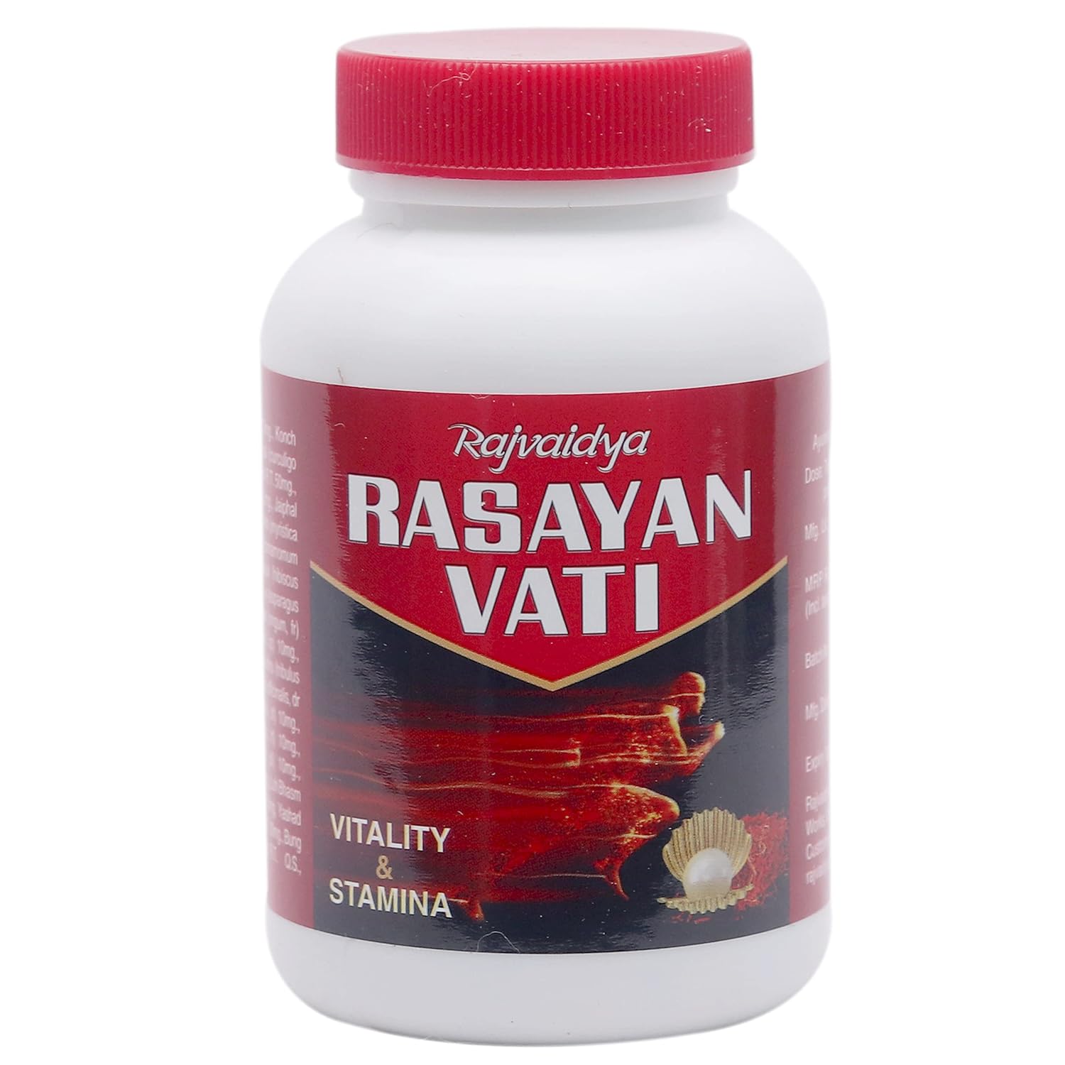 Rajvaidya Ayurvedic Rasayan Vati For Vitality & Stamina Tablets