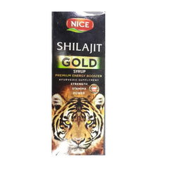 Nice Ayurvedic Supplement Power Shilajit Gold Premium Energy Booster Syrup 200ml