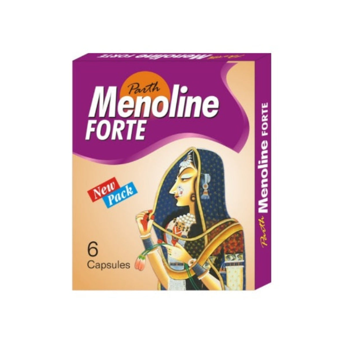 Parth Ayurvedic Menoline Forte Female Wellness 6 Kapseln