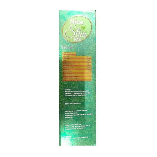 Nice Ayurveda Slim Ras Flüssigkeit 225ml