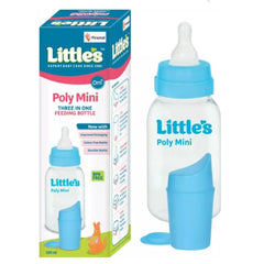 Piramal Little‘s Poly-Babyflasche, Mini-Leerflasche, 120 ml