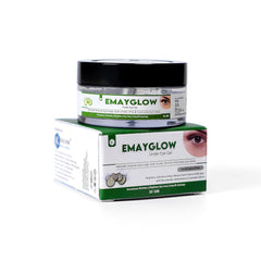 Kalyan Wellness Emayglow Augengel, kontrolliert Falten und Augenringe und verbessert die Hautstruktur, enthält Koffeinpulver und Gurkenextrakte, für alle Hauttypen, 30 g