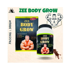 Zee Body Grow Energy Booster Weight Gainers Mass Gainers Chocolate Powder 300g