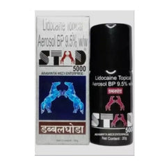 Millenium Stud 5000 Double Ghoda Spray für die sexuelle Gesundheit von Männern, 20 g