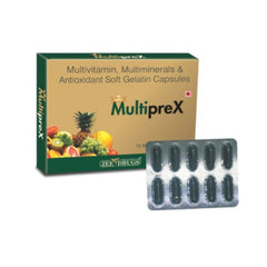 Zee Multiprex Nutraceutical Advanced Formula für starkes Immunsystem, Weichgelatine, 10 Kapseln