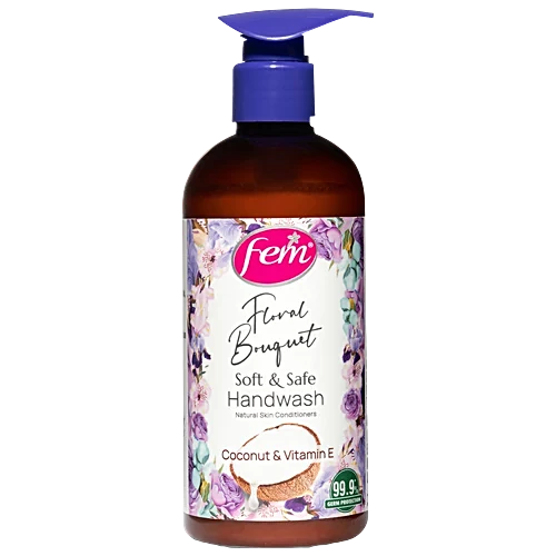 Fem Floral Bouqet Soft & Safe Handwash 250ml