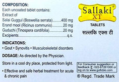 Gufic Herbal Ayurvedic sallaki Forte,Plus,Xt,Mr,400g & 600mg Tablets,Liniment & Ointment