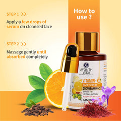 Aimil Ayouthveda Cosmetics Vitamin C Face Serum 30ml