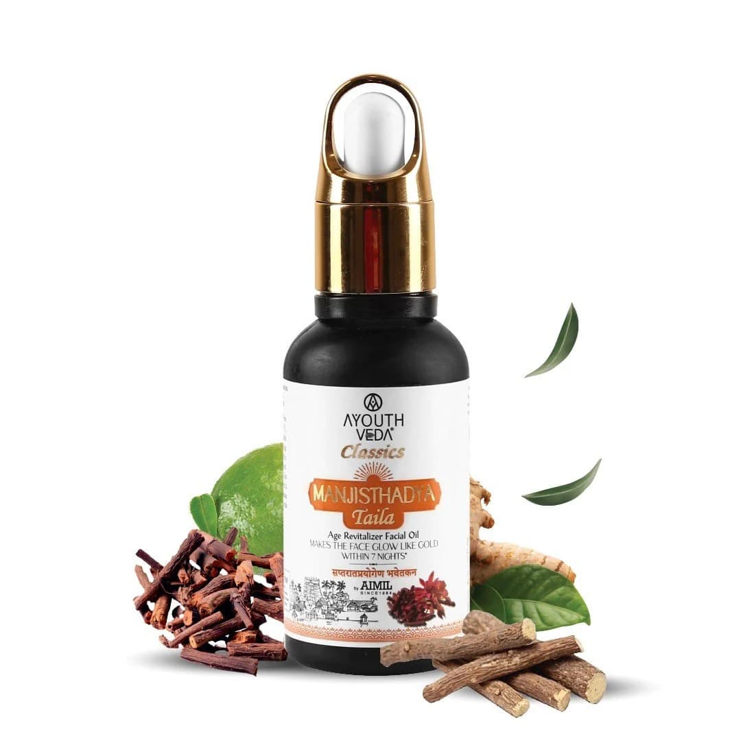 Ayouthveda Manjisthadya Taila Ayurvedic Facial Oil – 30ml