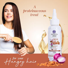 Aimil Ayouthveda Cosmetics Protein Hair Oil With Bhringraj and Coffee Beans 100ml