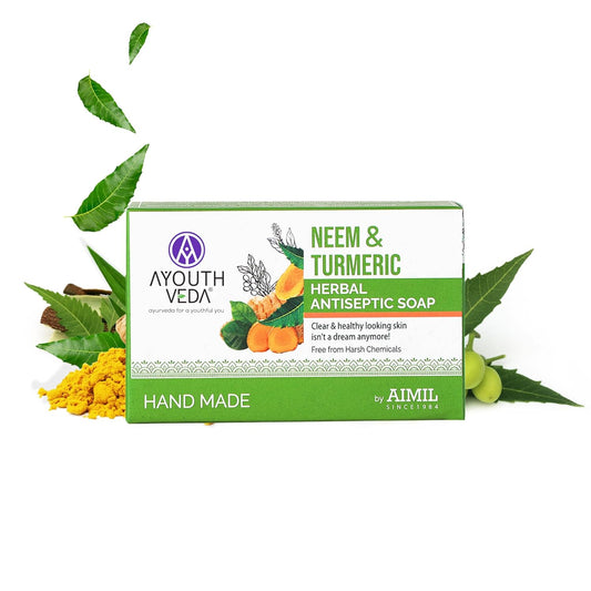 Aimil Ayouthveda Cosmetics Neem & Turmeric Soap 100g