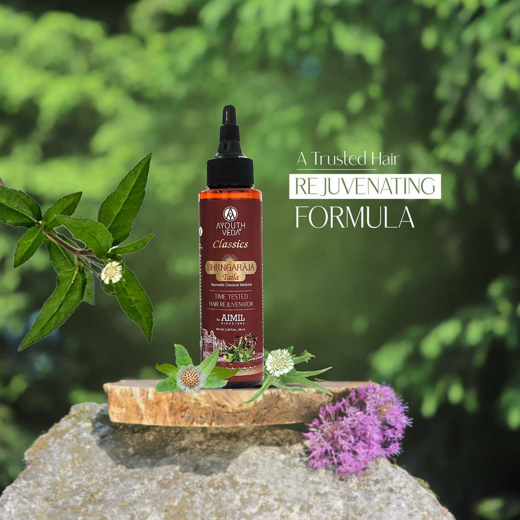 Aimil Ayouthveda Cosmetics Bhrngaraja Taila Hair Oil 100ml