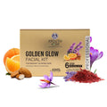Ayouthveda Golden Glow Ayurvedic Facial Kit – 6-Step Skincare Regimen
