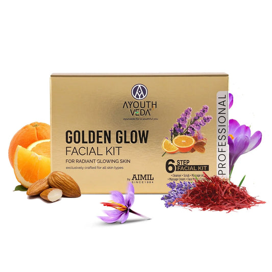 Aimil Ayouthveda Cosmetics Golden Glow Facial Kit 45g