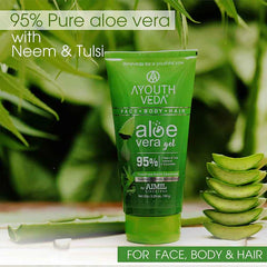 Aimil Ayouthveda Cosmetics Aloe Vera Gel for Face,Hair and Body 150g