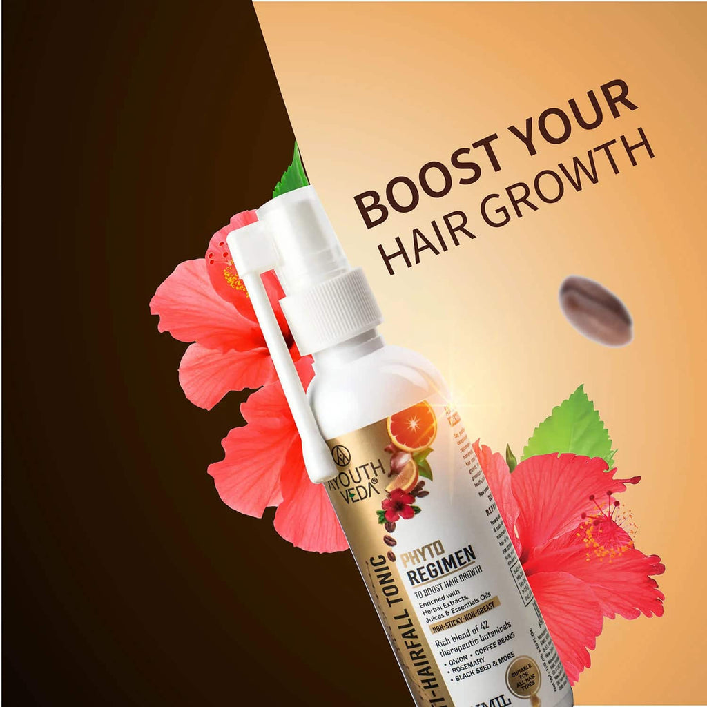 Ayouthveda Anti-Hair Fall Tonic Ayurvedic 2-in-1 Hair Regimen