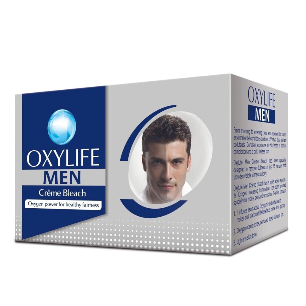 Oxylife Cosmetics Men Crème Bleach