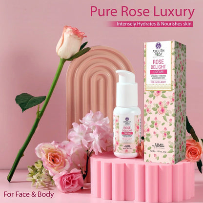 Aimil Ayouthveda Cosmetics Rose Delight Cream 30g