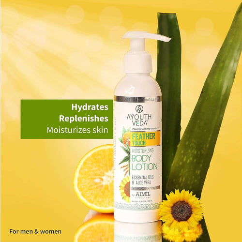 Aimil Ayouthveda Feather Touch Moisturizing Body Lotion – 200ml