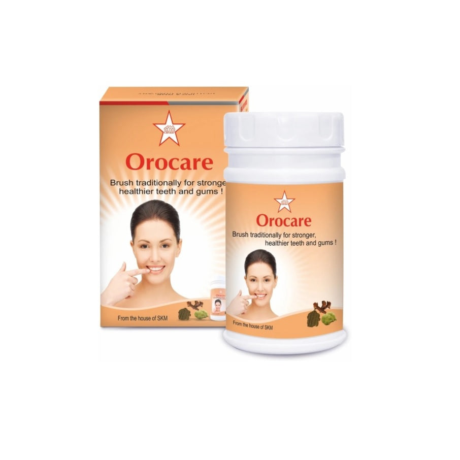 Skm Ayurveda Herbodaya Oro Care Strengthening Ayurvedic Toothpaste & Powder