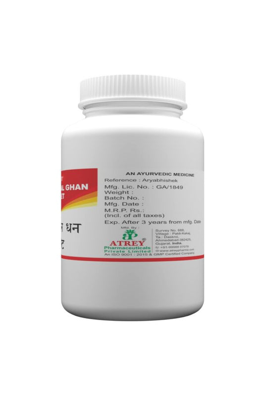 Atrey Ayurvedic Arjun Chhal Ghan 400mg Tablets