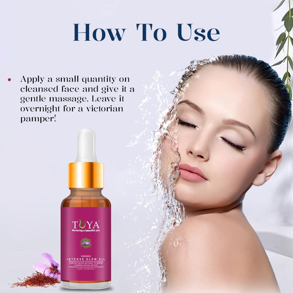 Tuya Cosmetics Kunkumadi Intense Glow Oil 30ml