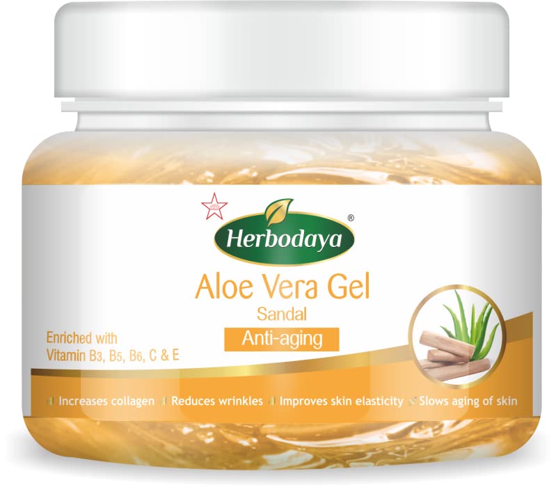 Skm Ayurveda Aloe Vera Gel Sandal for Anti Aging 100gm