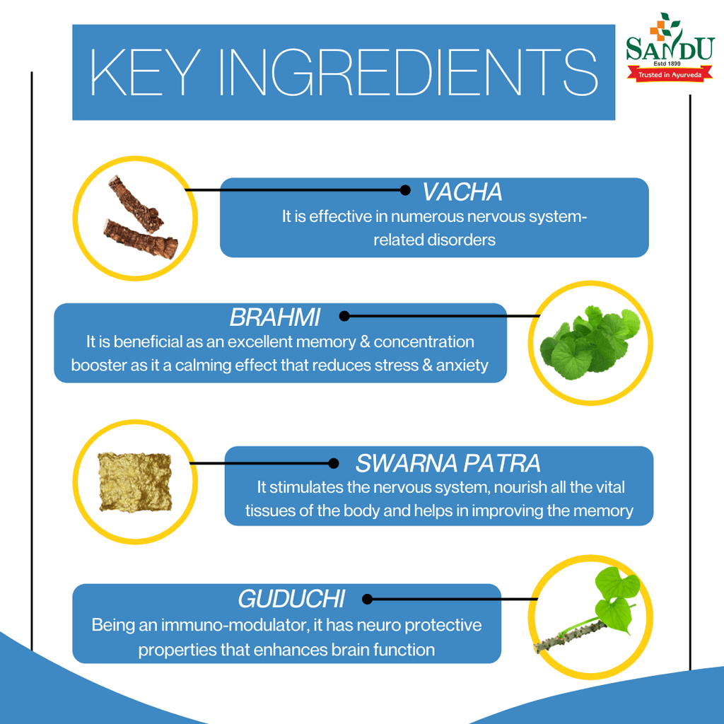 Sandu Ayurvedic Saraswatarishta Liquid