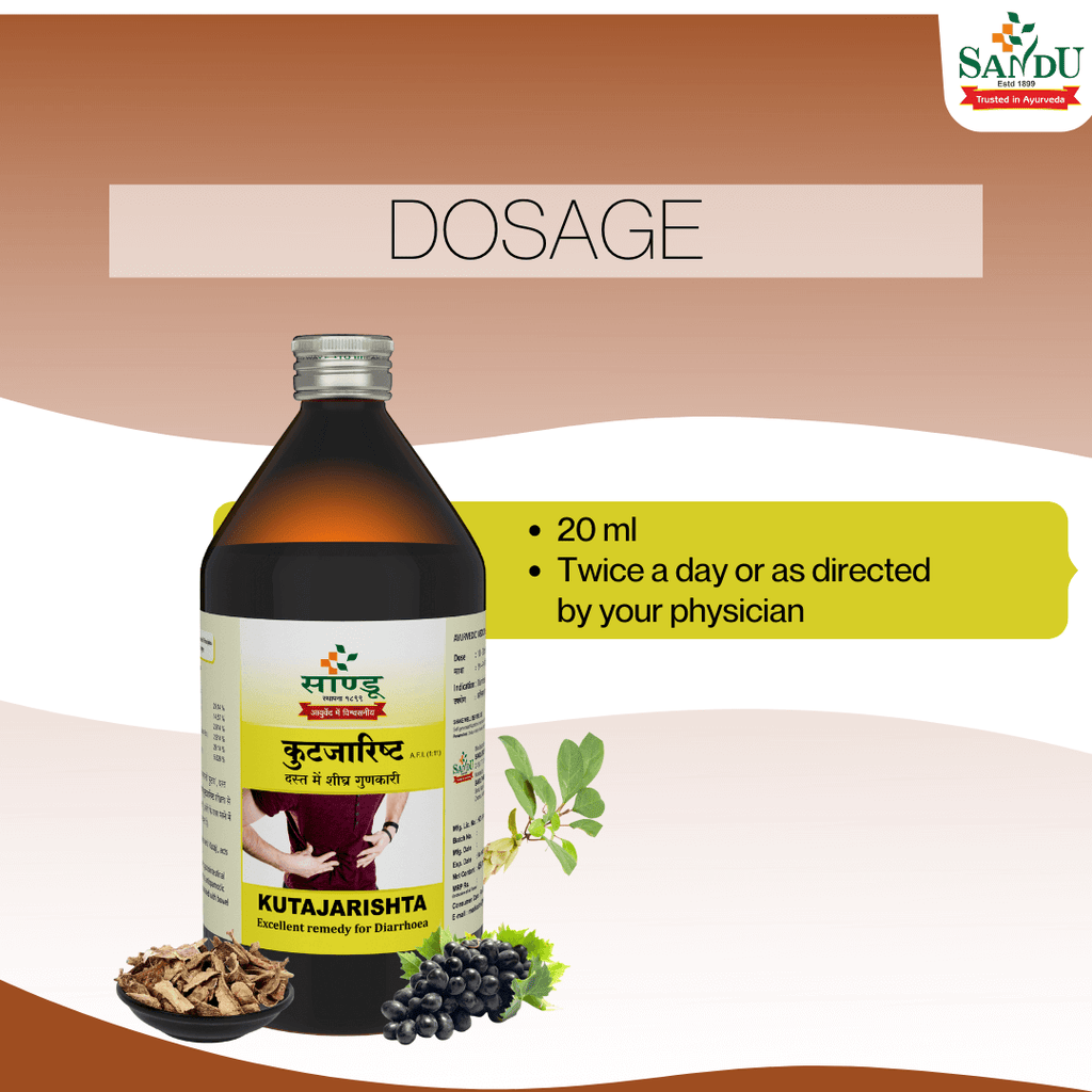 Sandu Ayurvedic Kutajarishta Liquid