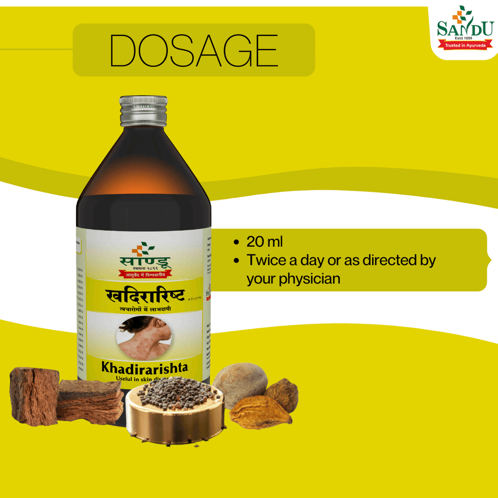 Sandu Ayurvedic Khadirarishta Liquid