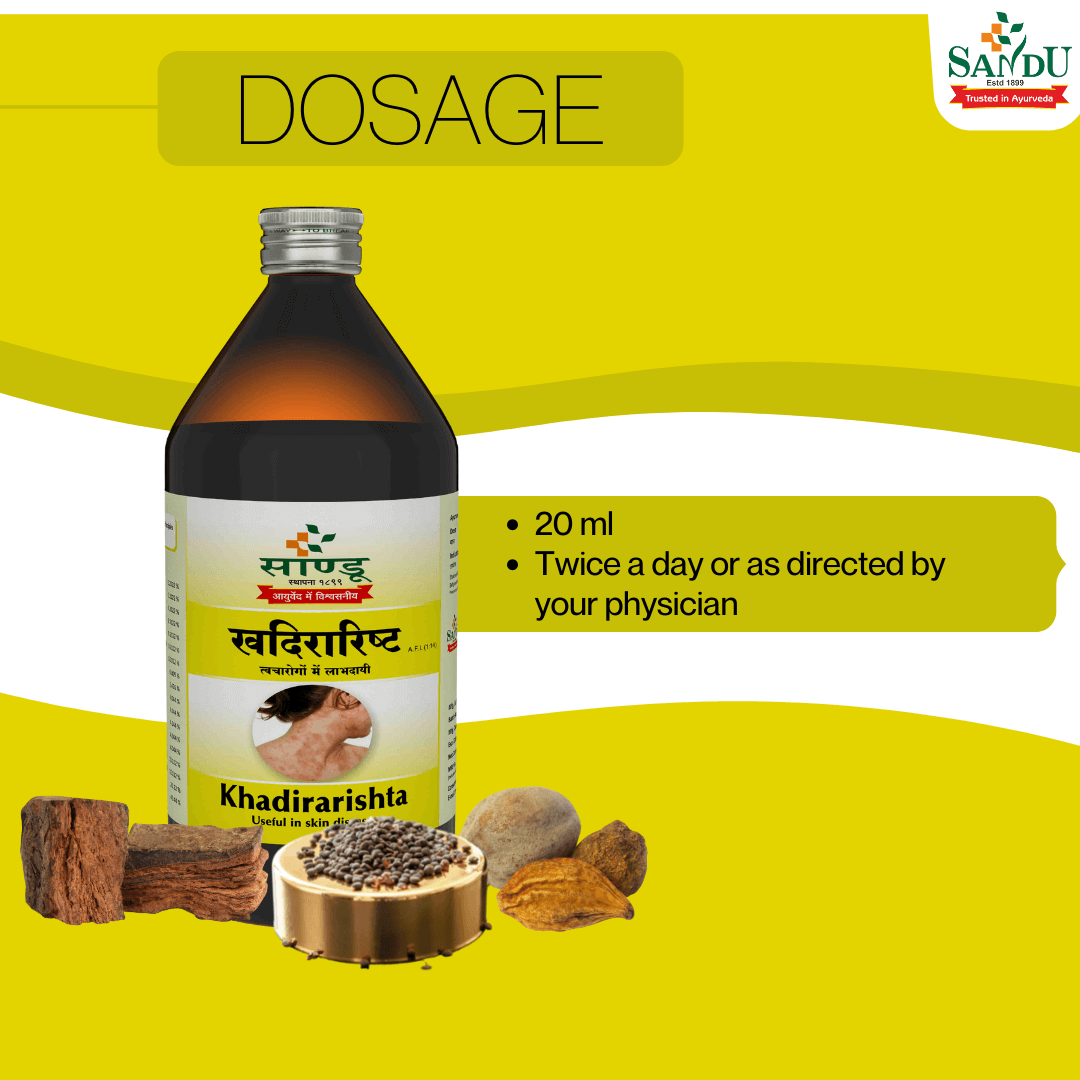 Sandu Ayurvedic Khadirarishta Liquid
