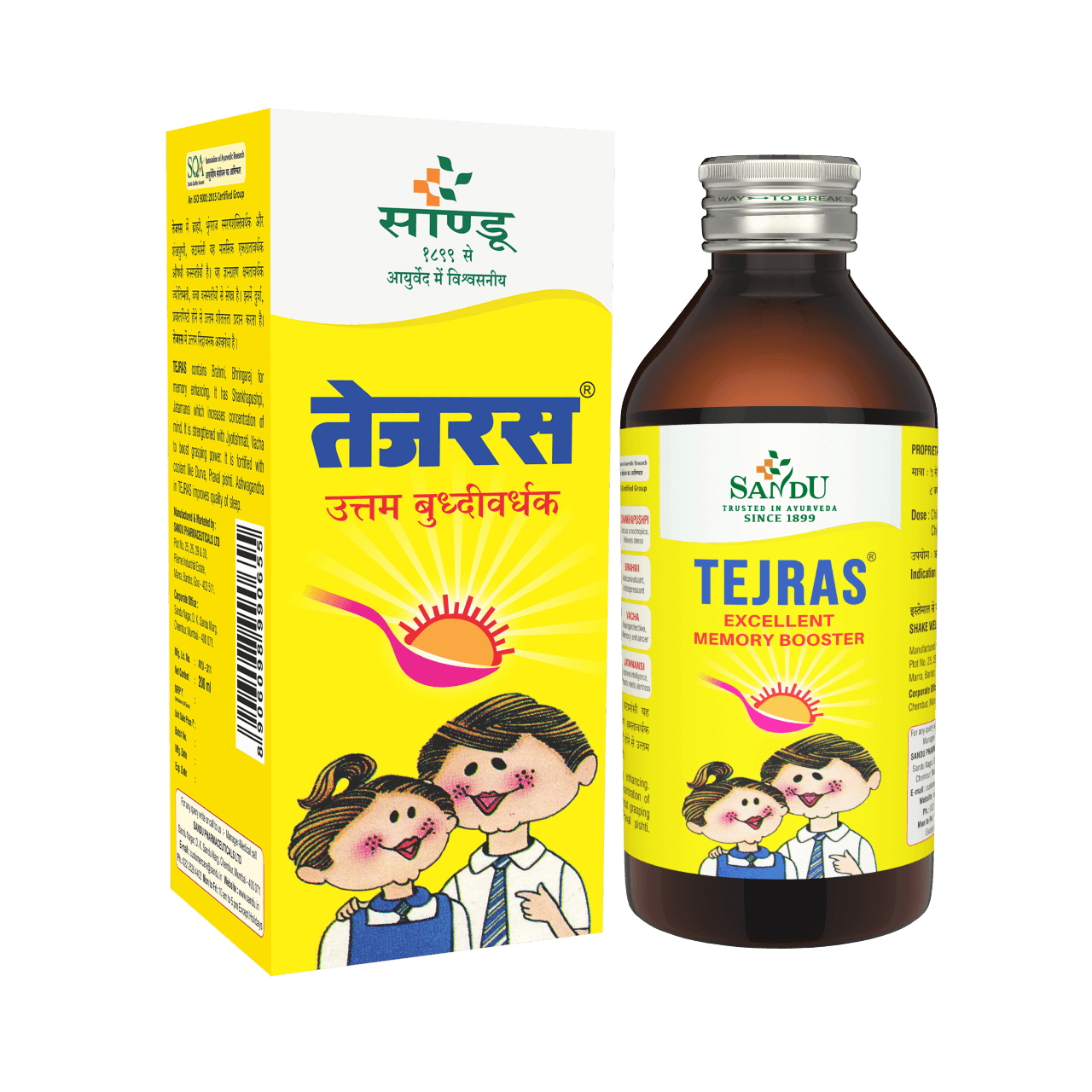 Sandu Ayurvedic Tejras Liquid 200ml