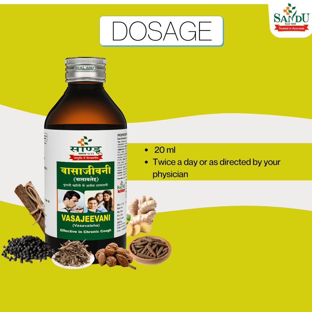 Sandu Ayurvedic Vasajeevani Liquid