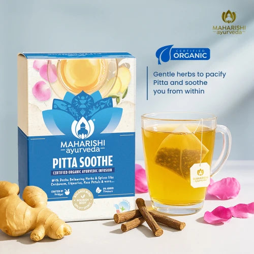 Maharishi Ayurveda Organic Pitta Soothe Tea 20 Tea Bags