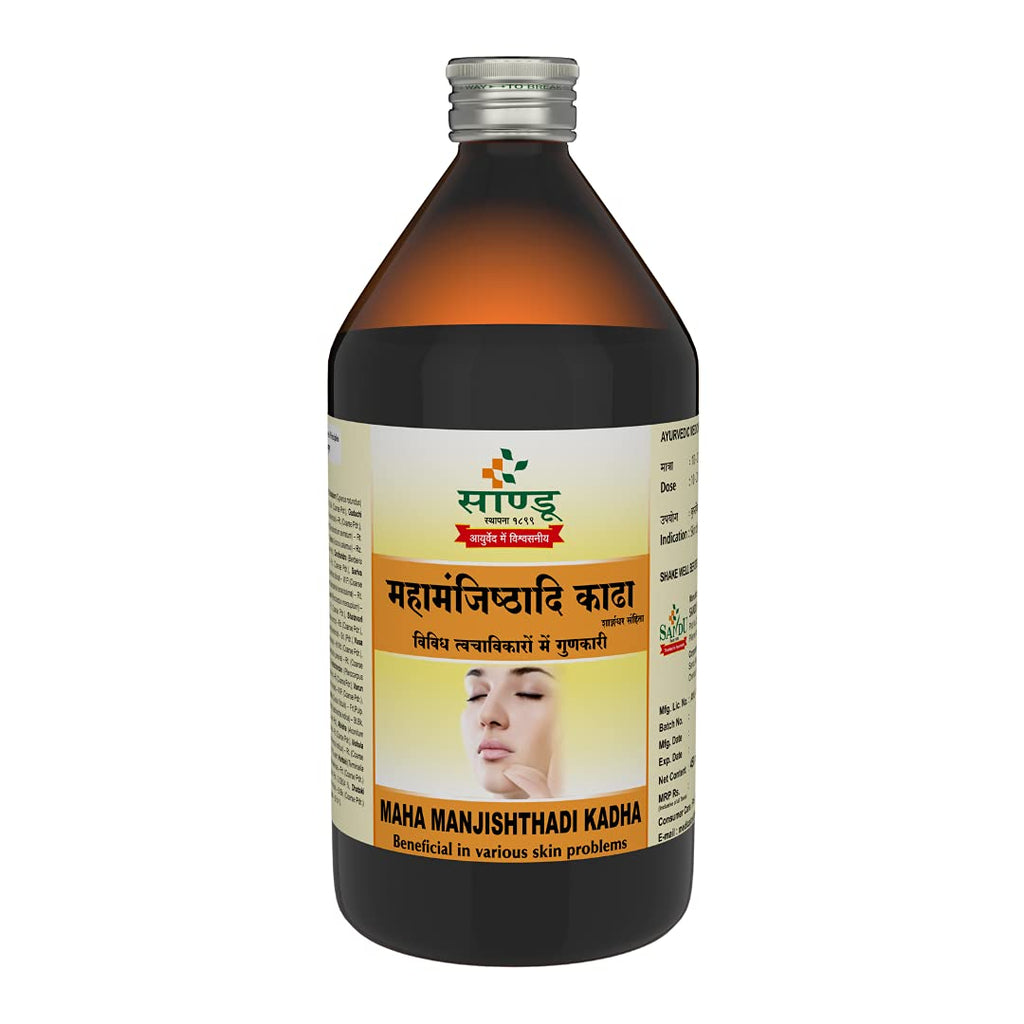Sandu Ayurvedic Mahamanjishtadi Kadha Liquid