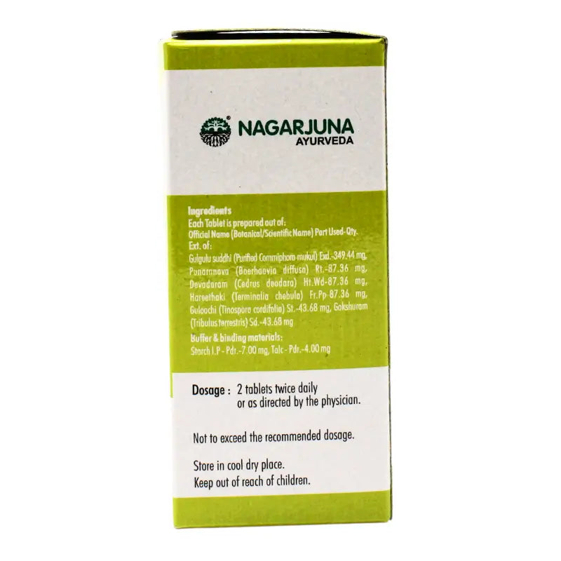 Nagarjuna Ayurvedic Ureaze 100 Tablets