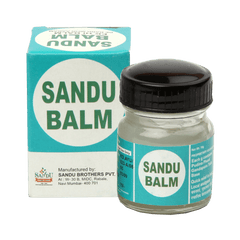 4 X Sandu Ayurvedic Balm 10g