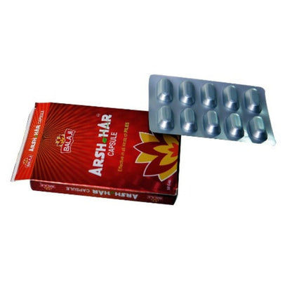 Balaji Ayurvedic Sansthan Ayurvedic Arsh Har For Piles And Fissures Capsules