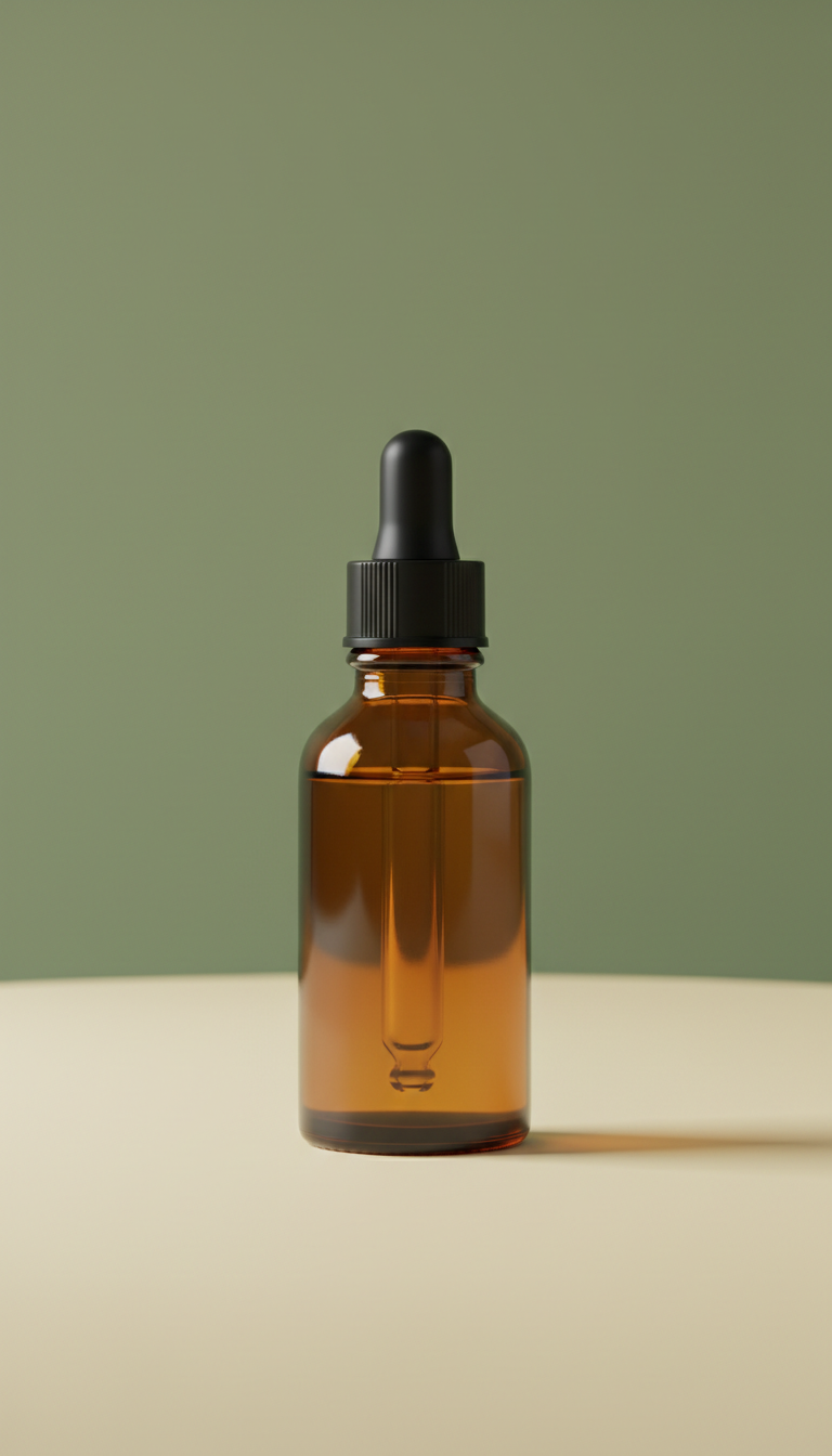 Therapeutic Oil Amber Dropper