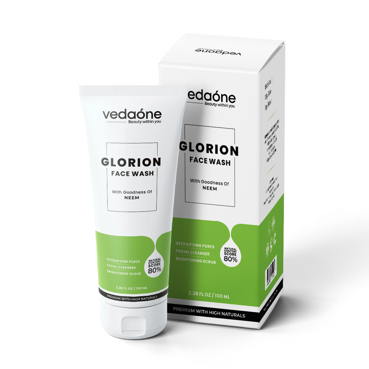 Vedaone Cosmetics Glorian Facewash With Goodness Of Neem 100g