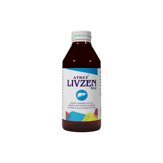 Atrey Ayurvedic Livzen For Liver Tonic Health Syrup
