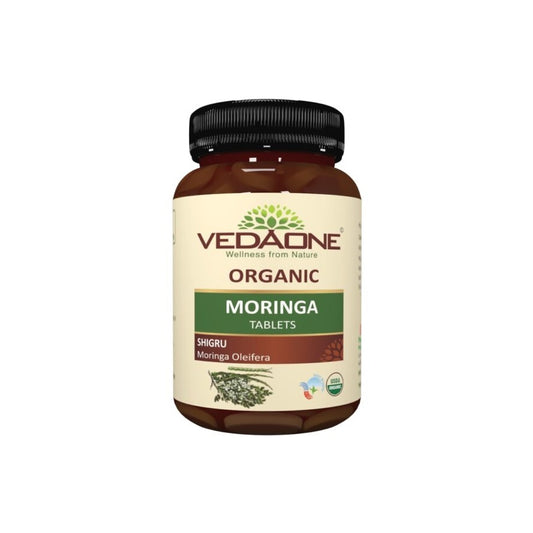 Vedaone Ayurvedic Organic Moringa (Shigru) 750mg 60 Tablets
