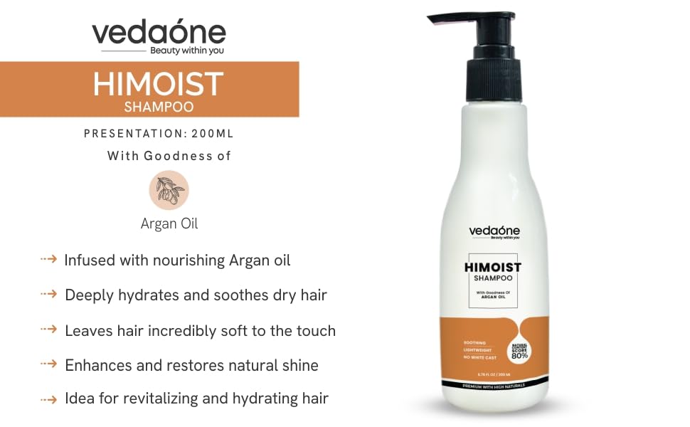 Vedaone Cosmetics Himoist Shampoo 200ml
