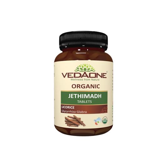 Vedaone Ayurvedic USDA Organic Jethimadh 60 Tablets