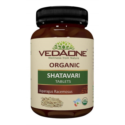 Vedaone Ayurvedic USDA Organic Shatavari 750mg 60 Tablets