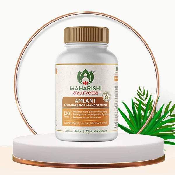 Maharishi Ayurveda Amlant Natural Acid Balancer Tablets