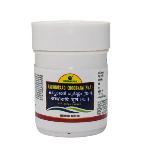 2 X Nagarjuna Ayurvedic Kachooraadi Choornam Powder 10Gm