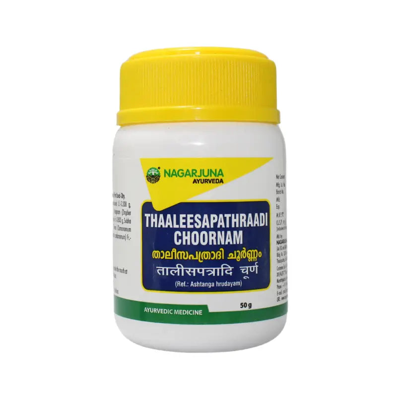 Nagarjuna Ayurvedic Thaaleesapathraadi Choornam Powder 50Gm